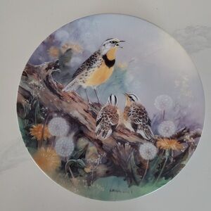 Vintage W. S. George "Mother’s Melody" 1991 Decorative Plate by Lena Liu